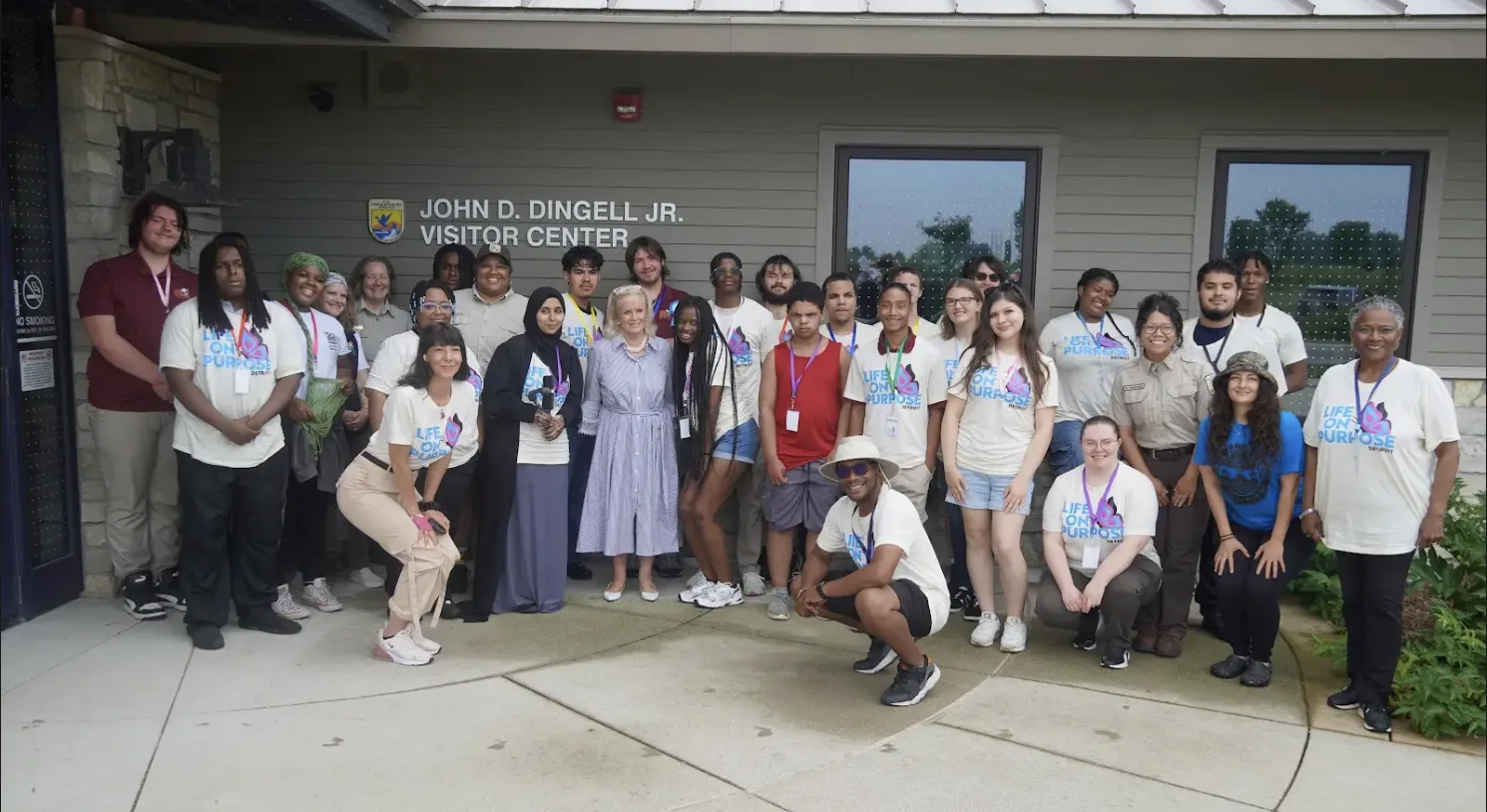 Congress Woman Debbie Dingell visits LOPD 2025